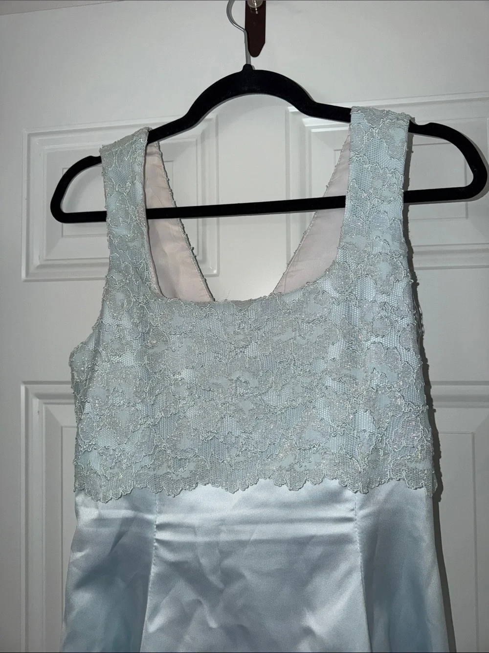 baby blue dress